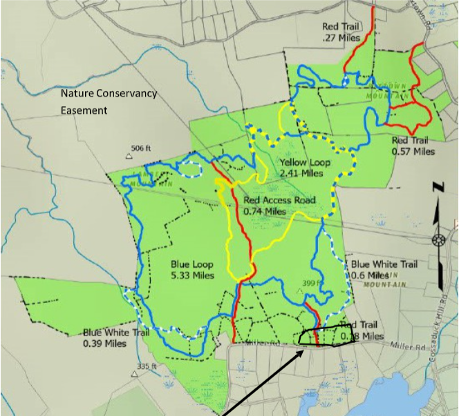 map of restoration area