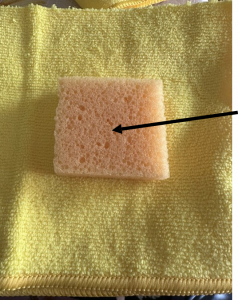 An image of a grout sponge