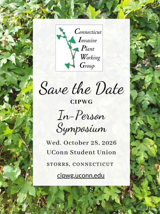 CIPWG Symposium Save the date. October 28, 2026. UConn Storrs CT. 